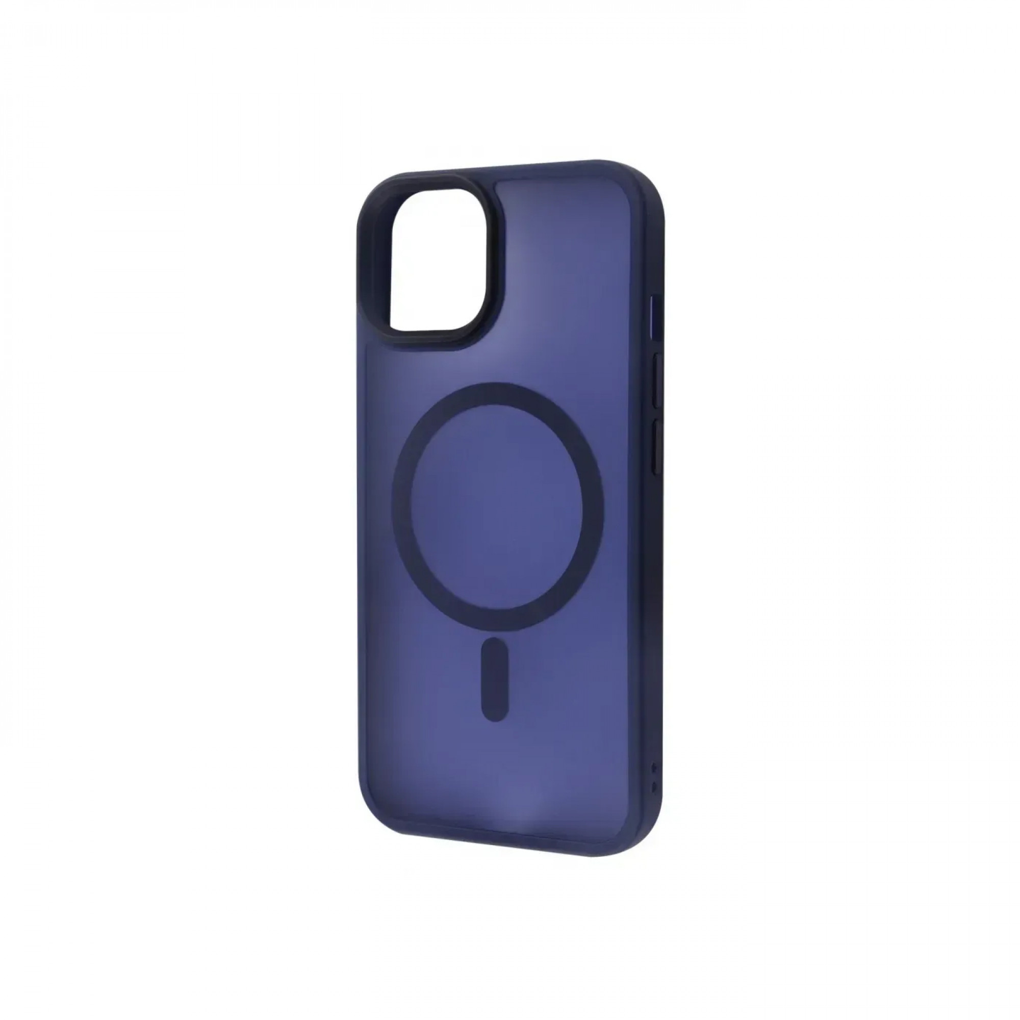 Чехол WAVE Matte Insane Case with Magnetic Ring iPhone 13 (midnight blue)